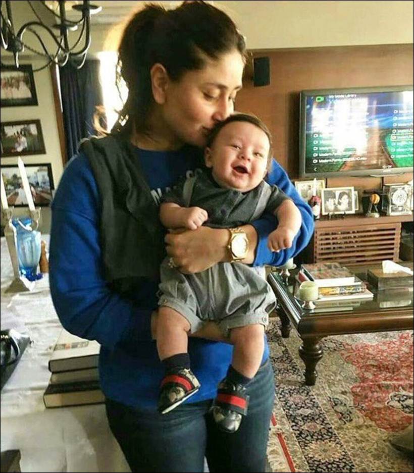 Kareena Kapoor with son taimur