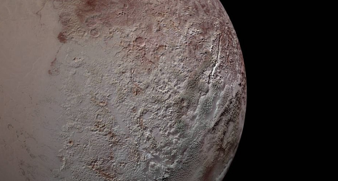 NASA research of Pluto