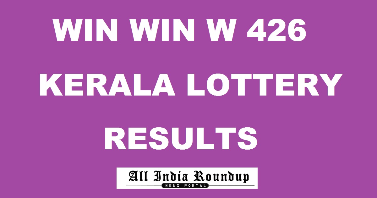 Win Win Lottery W 426 Results