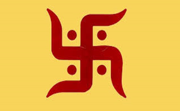 swastik symbol on dhanteras festival