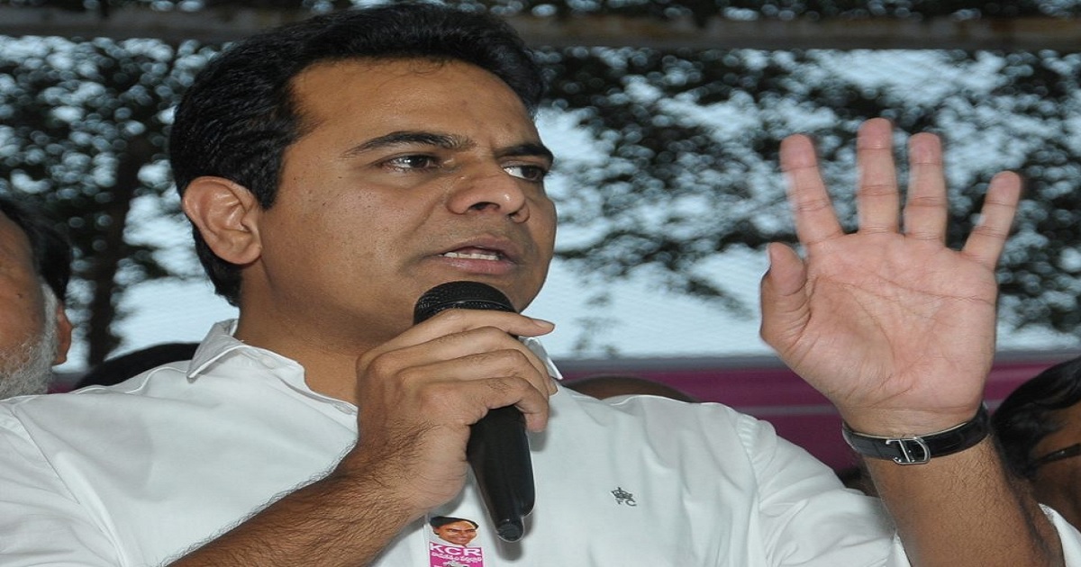 Hyderabad: KTR Requests Centre to Hold India Telecom Summit 2018