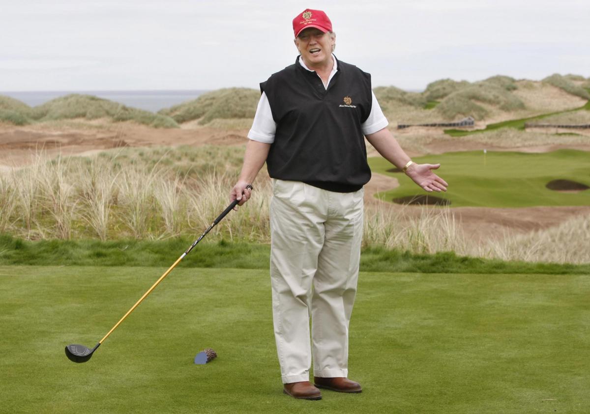 Trump Buried Wife On Golf Course