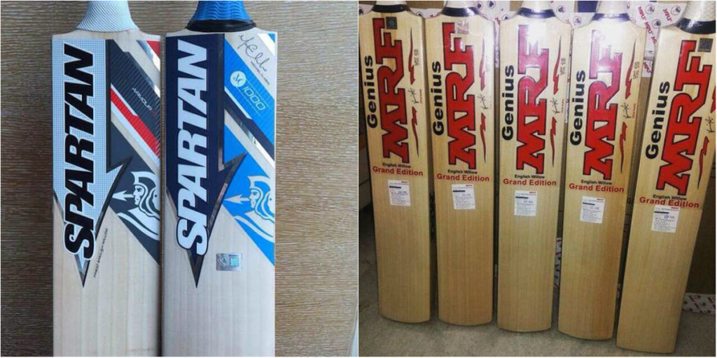 price of cricket bats used by cricketers kohli and dhoni