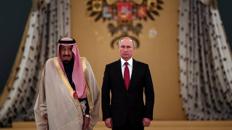 Saudi King and Putin