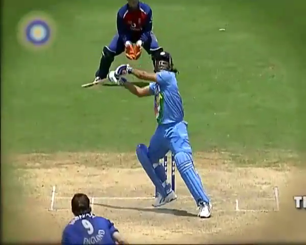 Dhoni helicopter shot