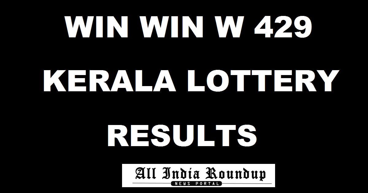 Win Win Lottery W 429 Results