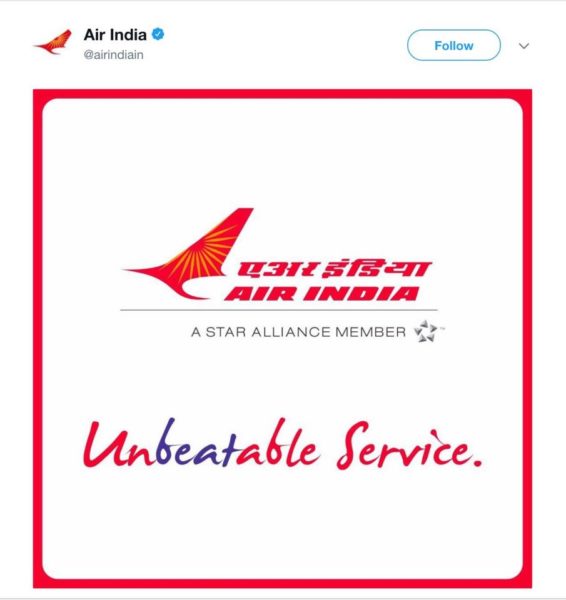 Air India mocks Indigo Airlines2