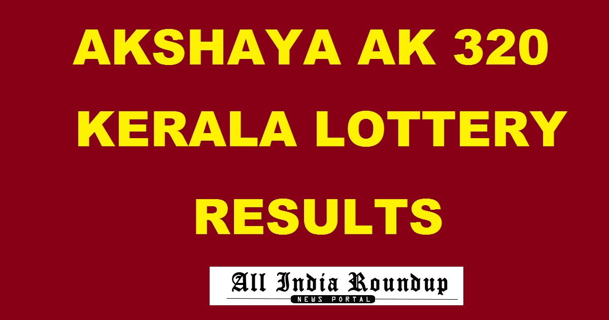 Akshaya AK 320 Lottery Results Today
