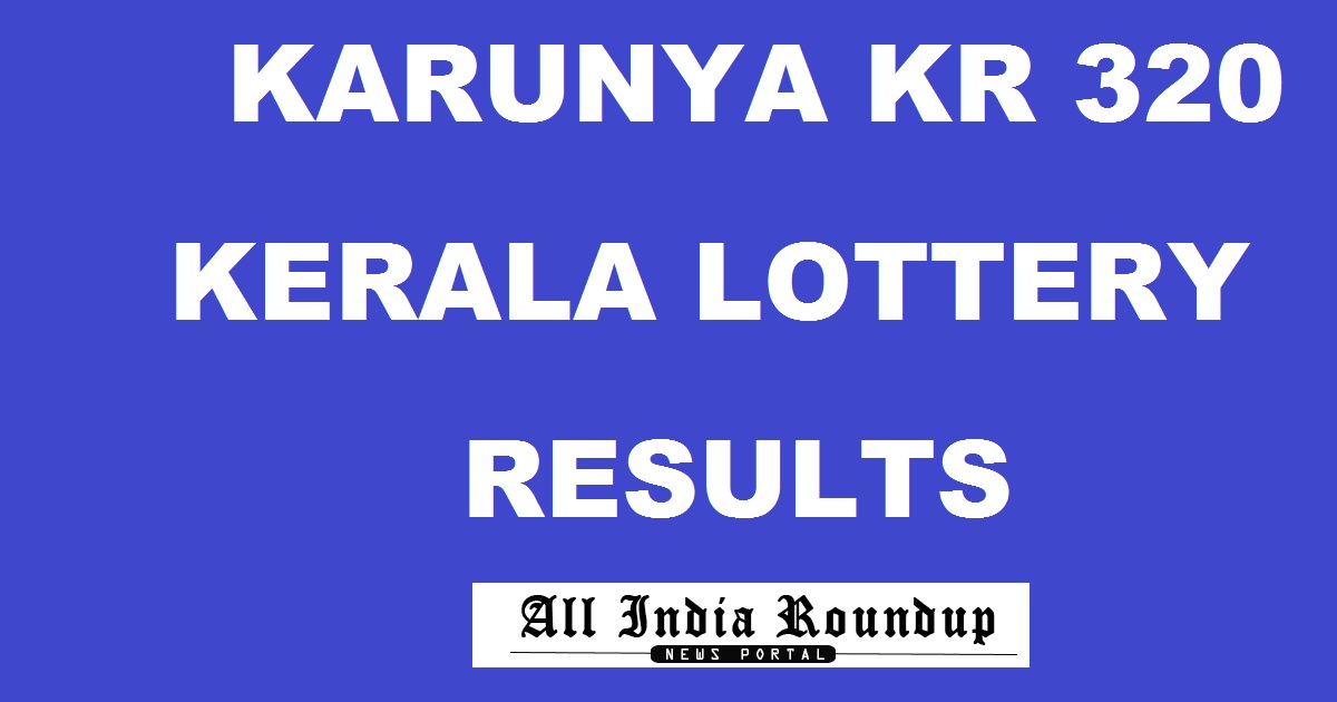 Karunya KR 320 Lottery Results