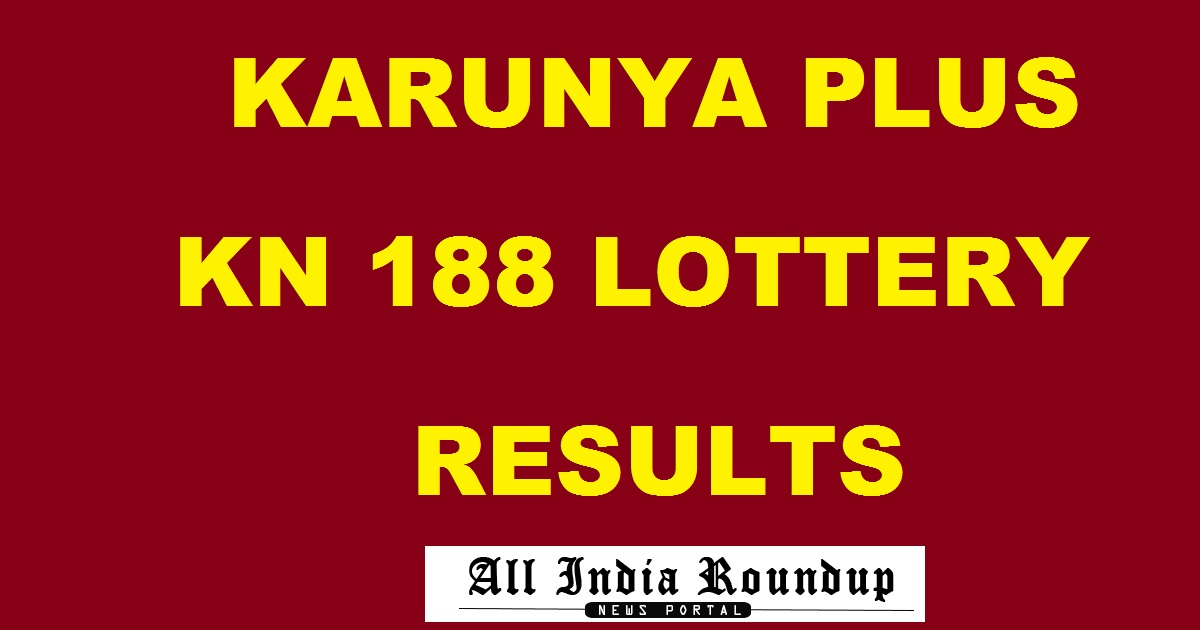Karunya Plus KN 188 Results
