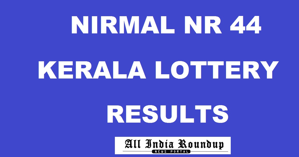 Nirmal Lottery NR 44 Results