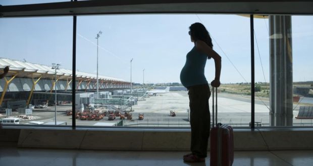 Pregnant ladies in flights