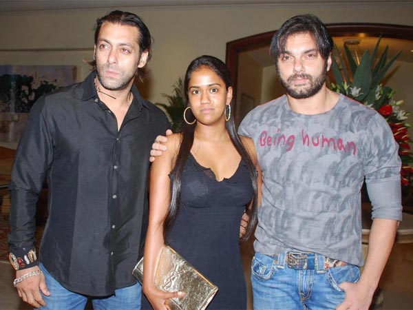 Arpita with brother
