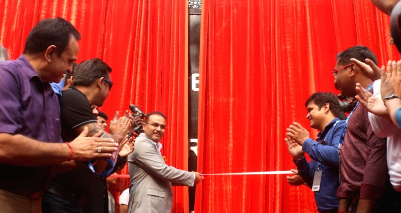 Sehwag gate at feroz shah kotla stadium