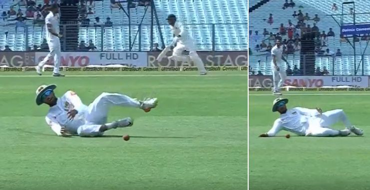 Dinesh Chandimal fake fielding