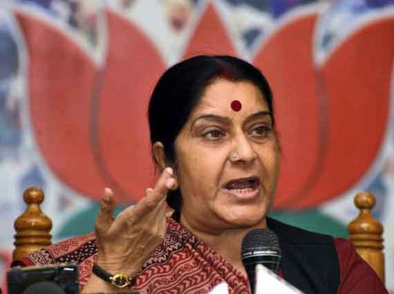 sushma swaraj tweets