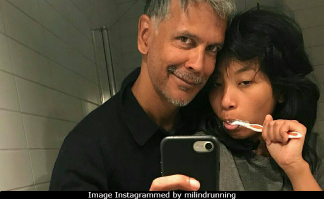 milind soman gets trolled for dating 18 year old girl