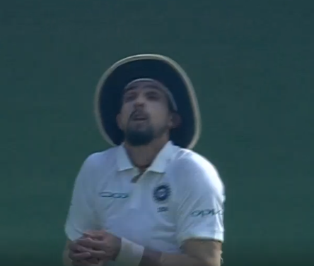 Ishant takes the catch