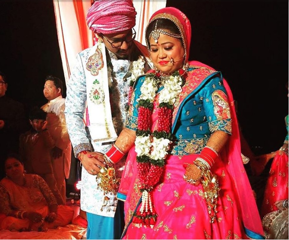 Bharti Singh Haarsh Limbachiyaa Wedding Pics - Bharti Singh Marriage Photos Images Gallery