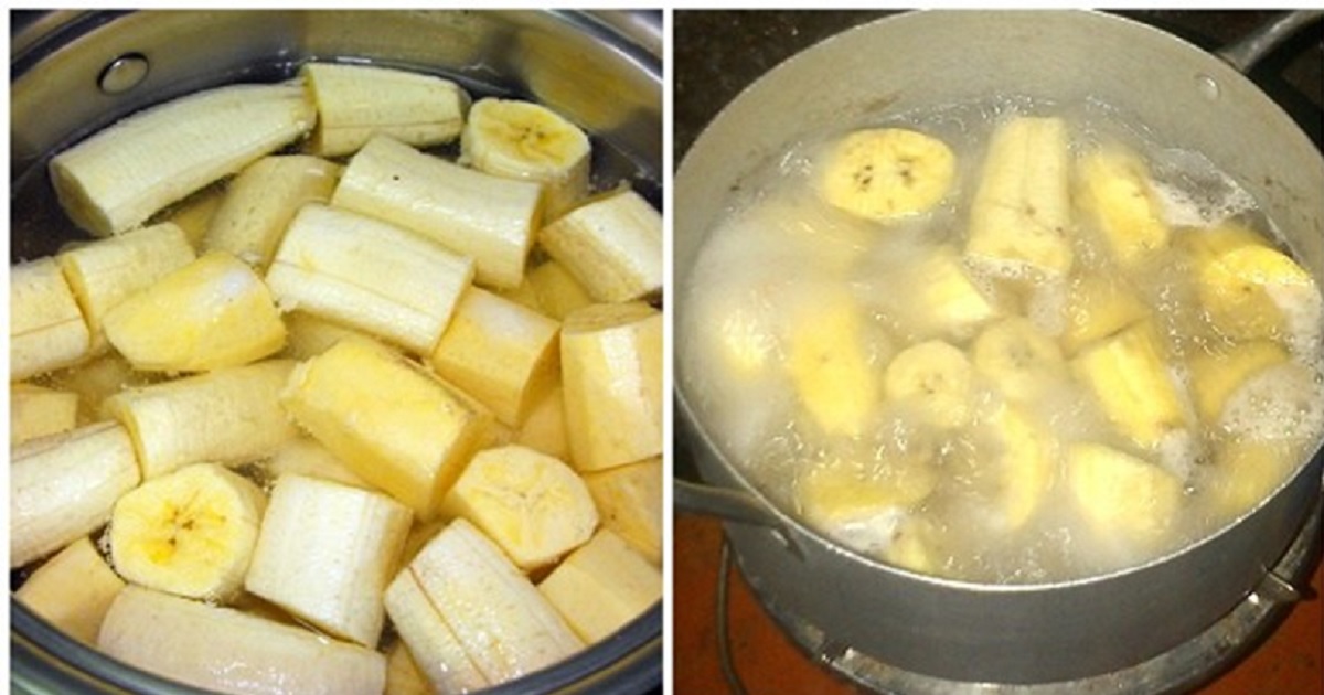Boil Bananas & Drink The Liquid Before Going To Sleep, You’ll Not Believe What It Can Do