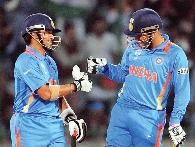 Sachin Tendulkar and Virender Sehwag Trolls Each Other Over This Candid Picture