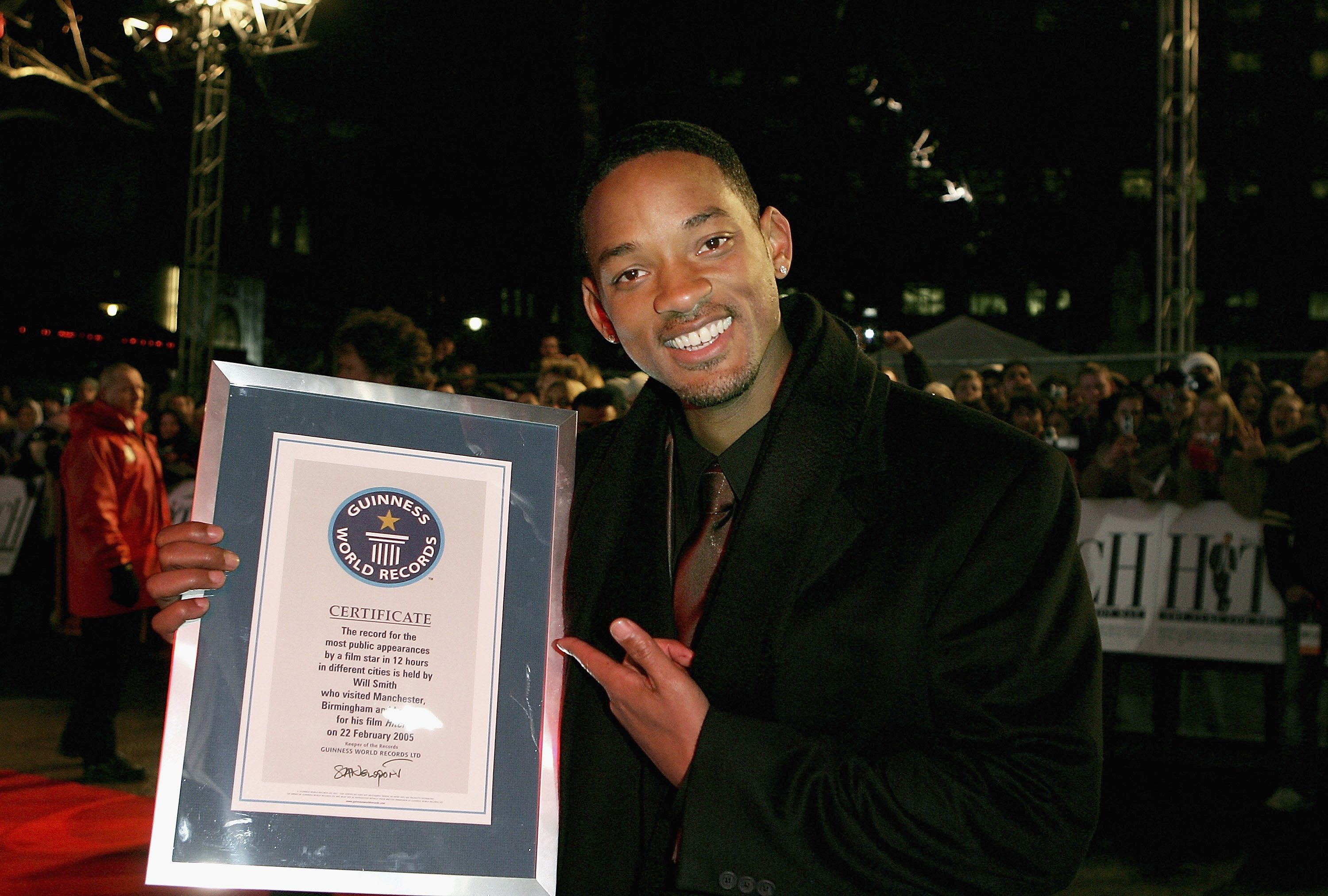 Will Smith Guinness World Record