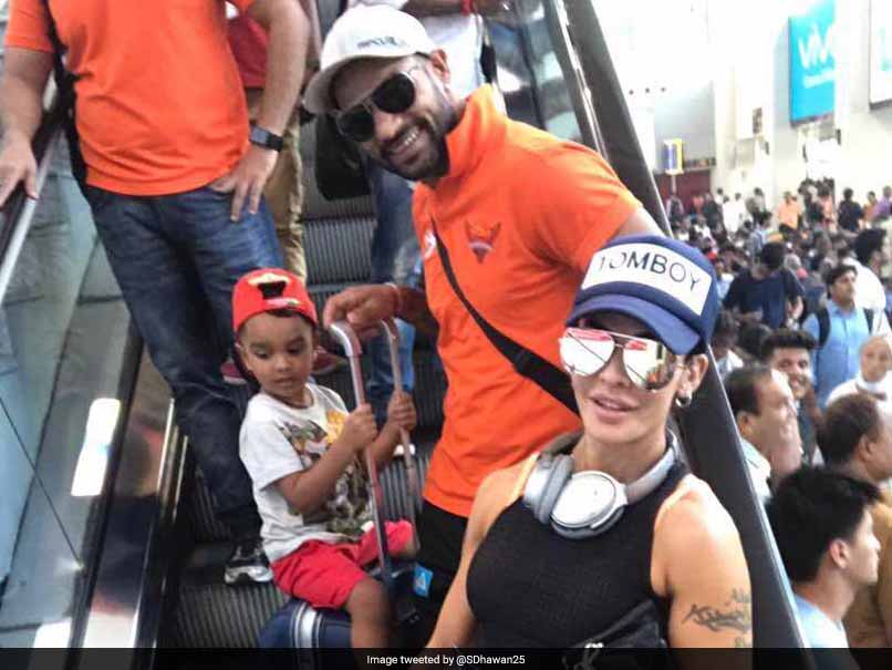 shikhar dhawan complaint on emirates airlines