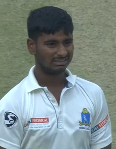 bowler unhappy