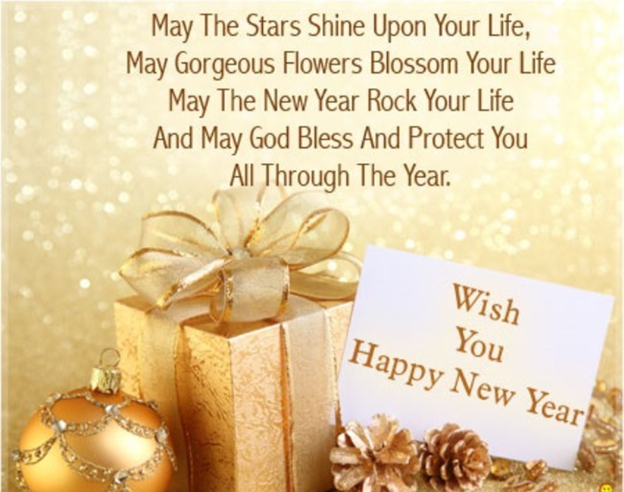 Happy New Year 2018 SMS Messages Greetings Quotes In ...