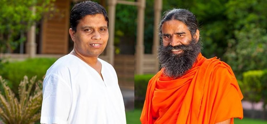 baba ramdev and acharya balakrishna friendship pics