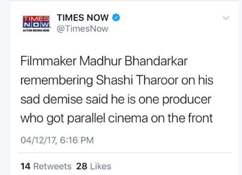 times-now on shashi tharoor