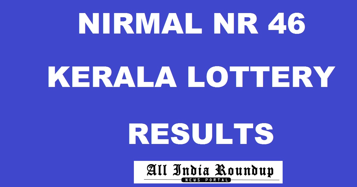 Nirmal NR 46 Lottery Results