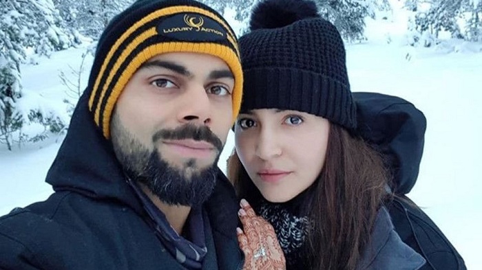 anushka sharma and virat kohli honeymoon pics