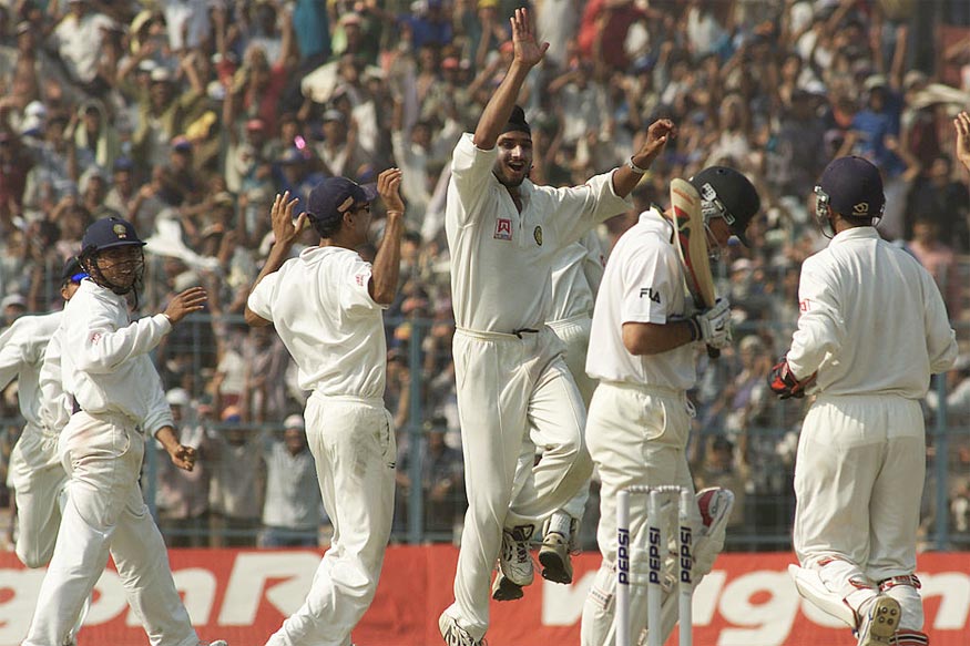 India defeat Australia Kolkata Test 2001