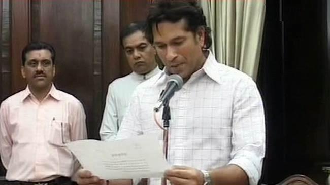 Image result for sachin tendulkar in rajya sabha