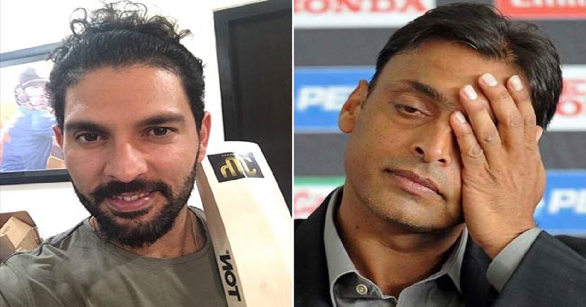 Shoaib Akhtar Posted A Motivational Quote On Twitter, But Yuvraj Singh
