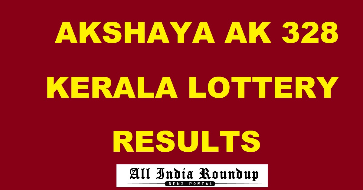 Akshaya AK 328 Lottery Results
