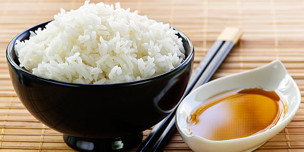 rice cooked in rice cooker pics