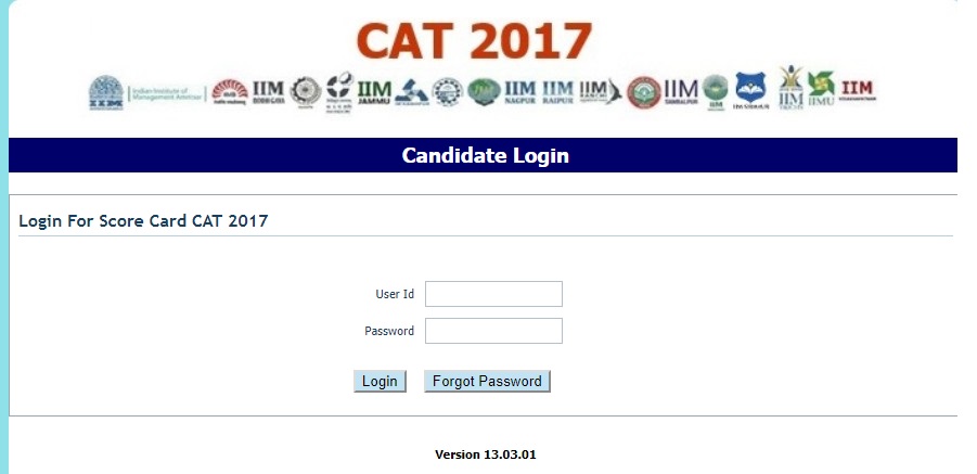 CAT 2017 Results Score Card @ iimcat.ac.in Released - IIM CAT Normalization Of Scores In Jan 2nd Week