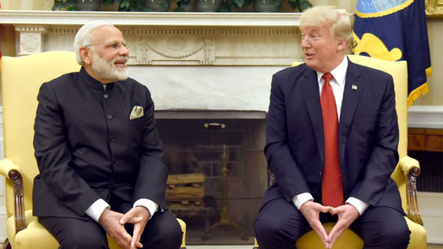 trump and modi