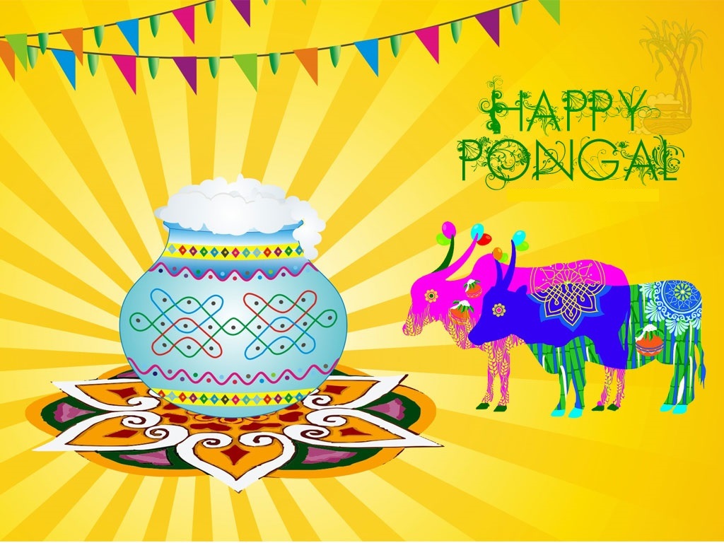 Happy Pongal 2018 Images HD Wallpapers – Pongal Pictures 3D Photos Pics
