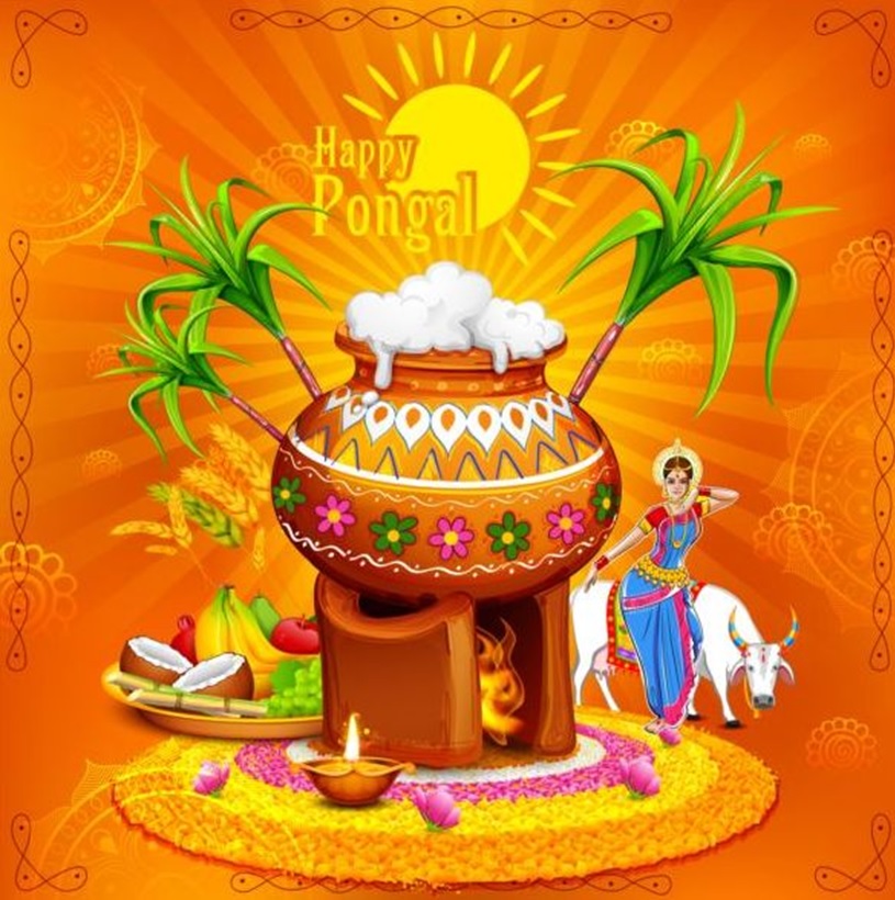 Happy Pongal 2018 Images HD Wallpapers – Pongal Pictures 3D Photos Pics