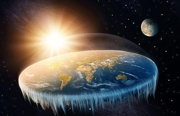 picture of flat earth