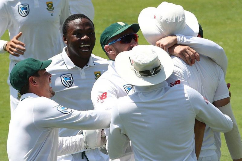 South Africa win Test series against India