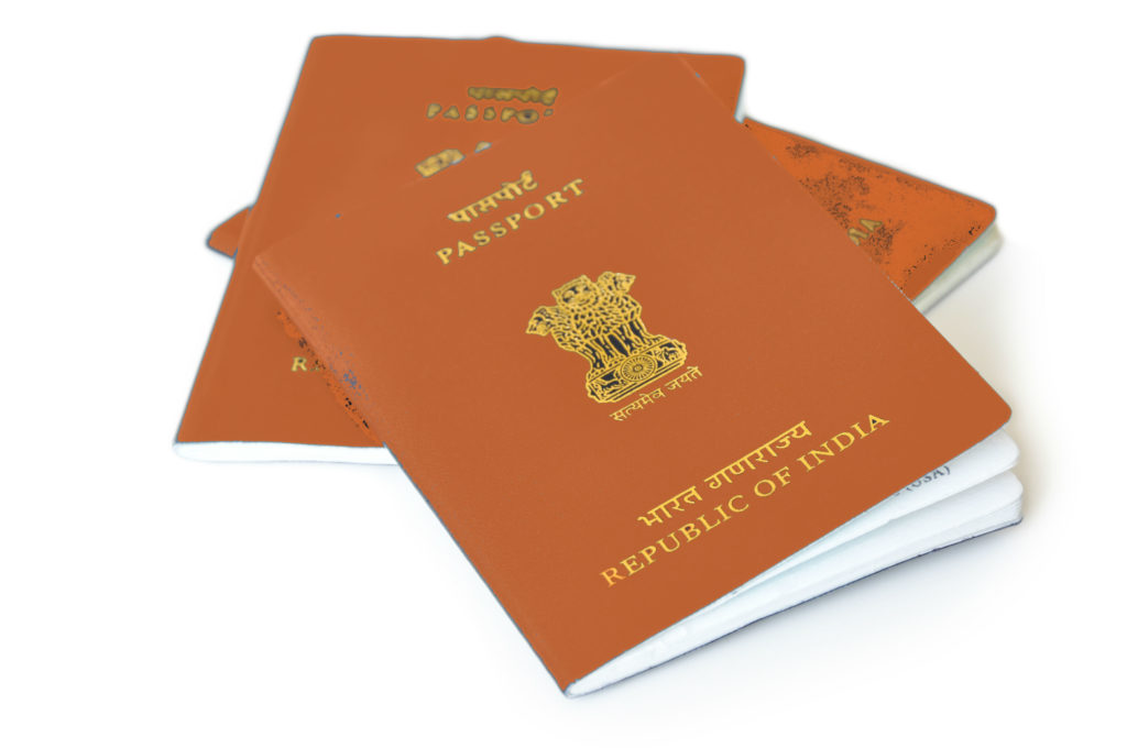 indian passport new colors
