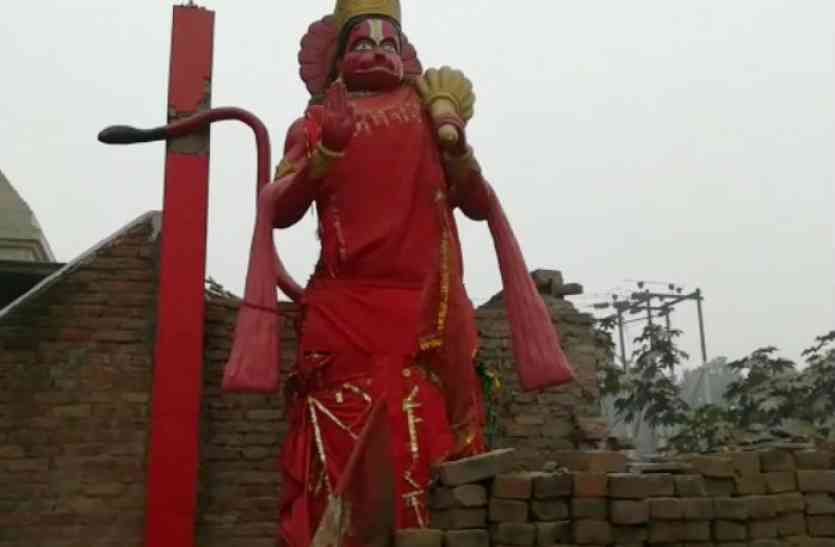 shahjahan pur hanuman statue