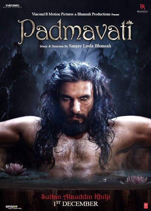 ranveer singh details in padmavati movie poster