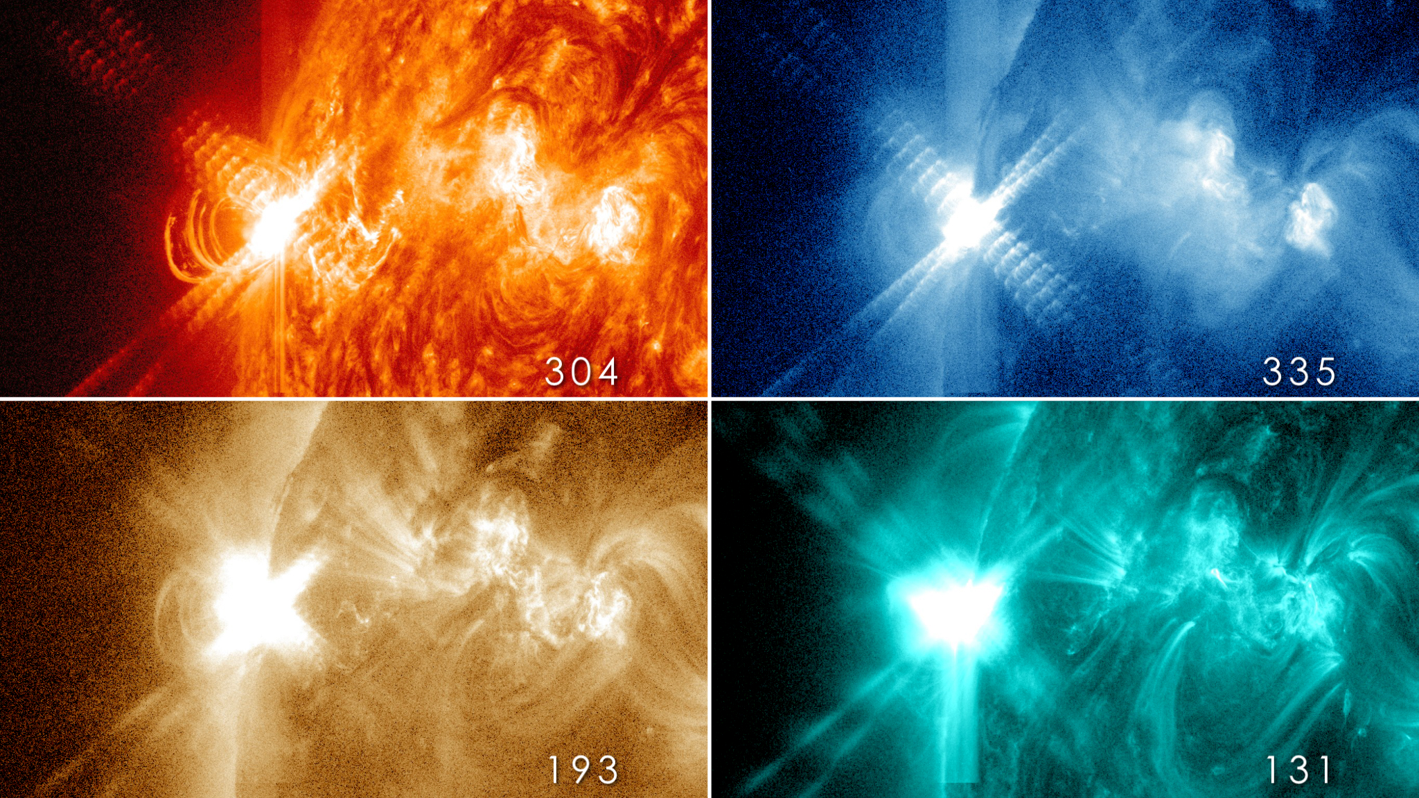 Solar Flare Packs the Power of Millions