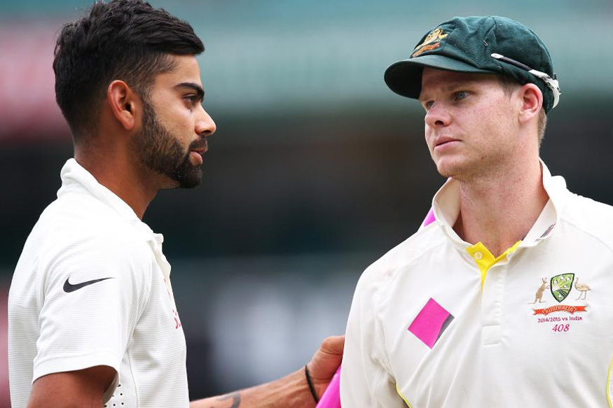 virat and smith fight