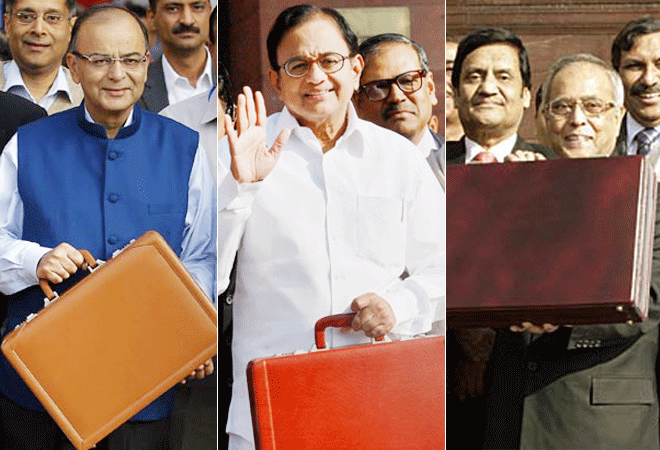 ministers carrying budget plan briefcase